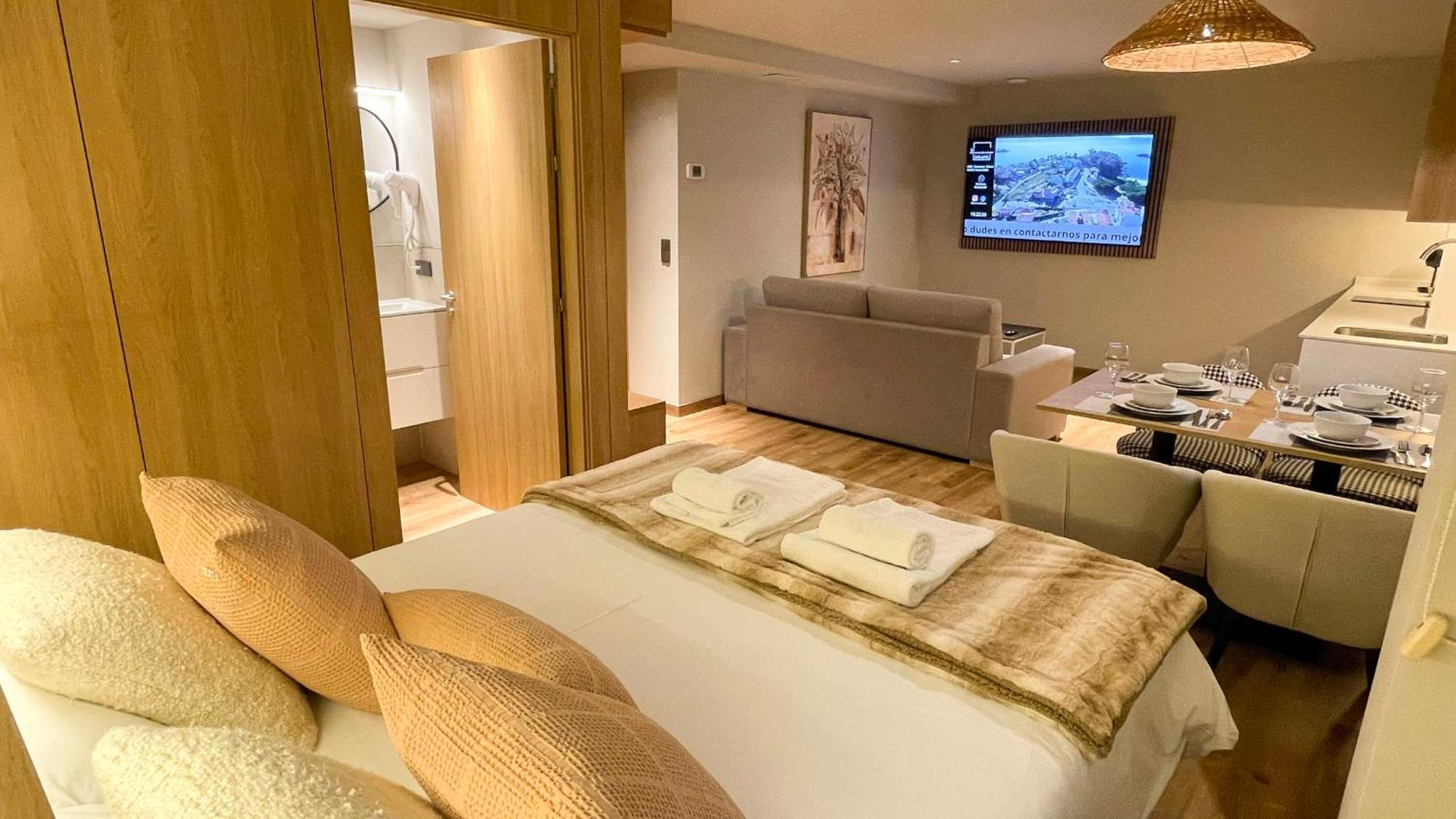Sanxenxo Deluxe Apartamentos Exteriör bild