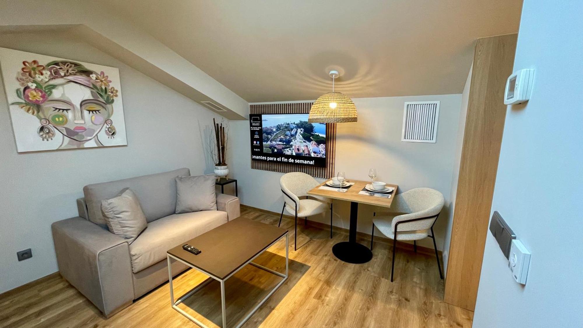Sanxenxo Deluxe Apartamentos Exteriör bild